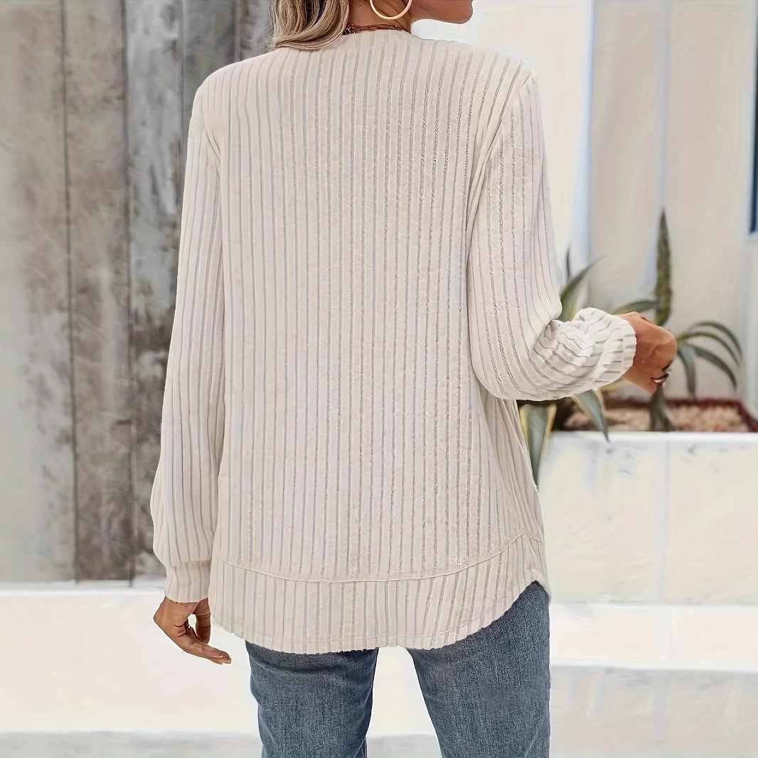 Loose Crew Neck Top
