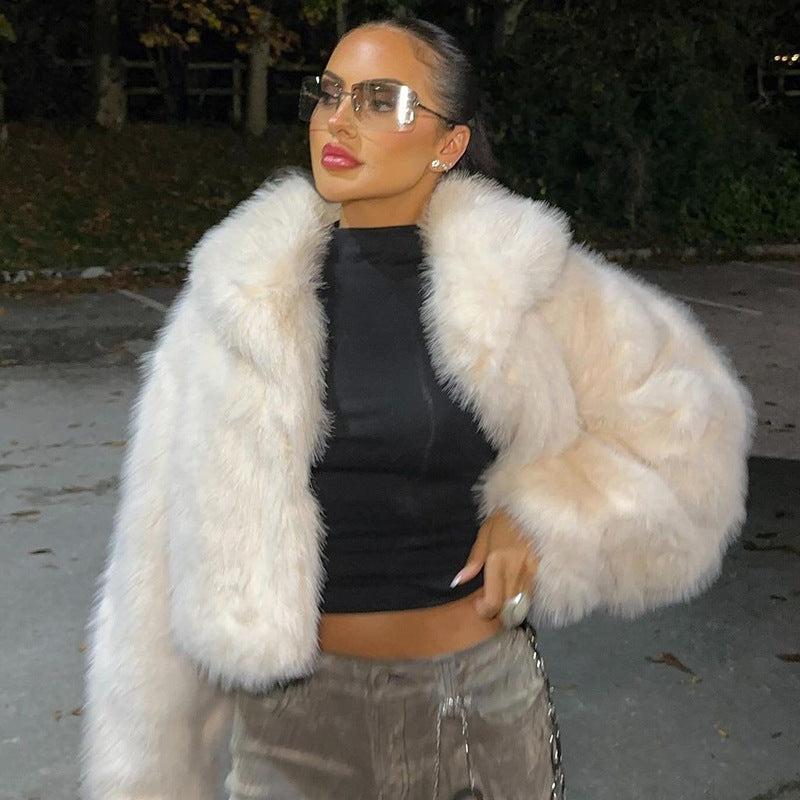 Women's Cardigan Thickened Plush Long Sleeve