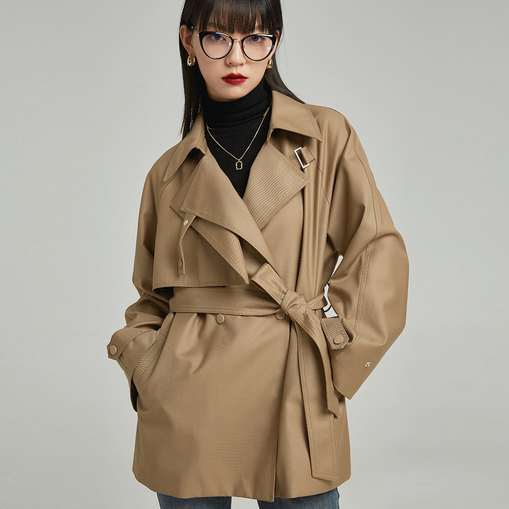 Asymmetric Loose Casual Coat