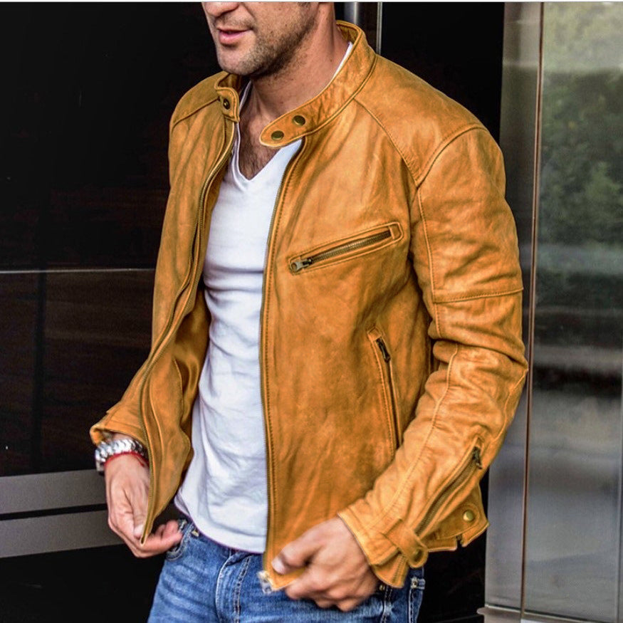 PU Leather Classic jacket